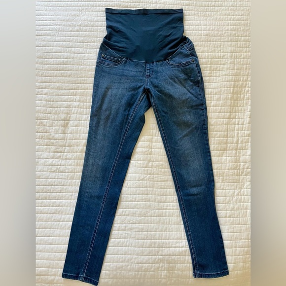 Indigo Blue maternity skinny jeans - Picture 1 of 3
